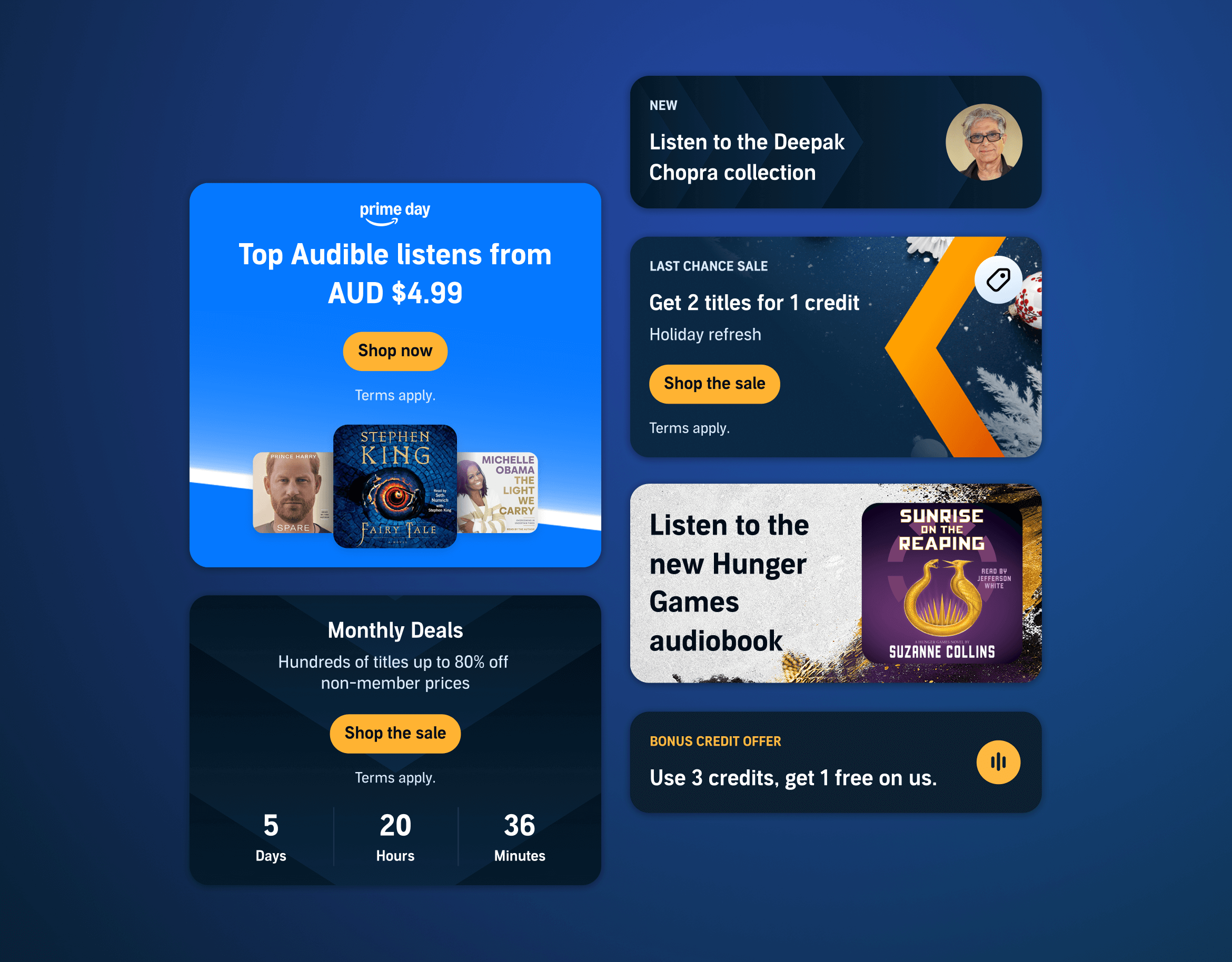 Scaling component capabilities for an Audible high-revenue touchpoint